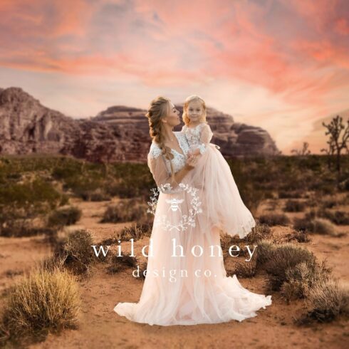 Desert Sunset Digital Backdropcover image.