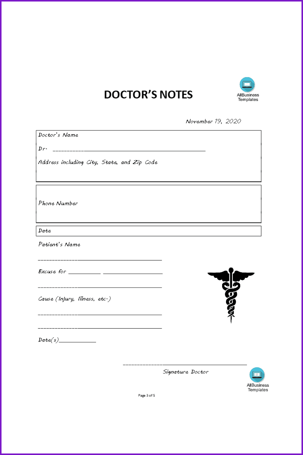 doctors-note-template-free-infoupdate