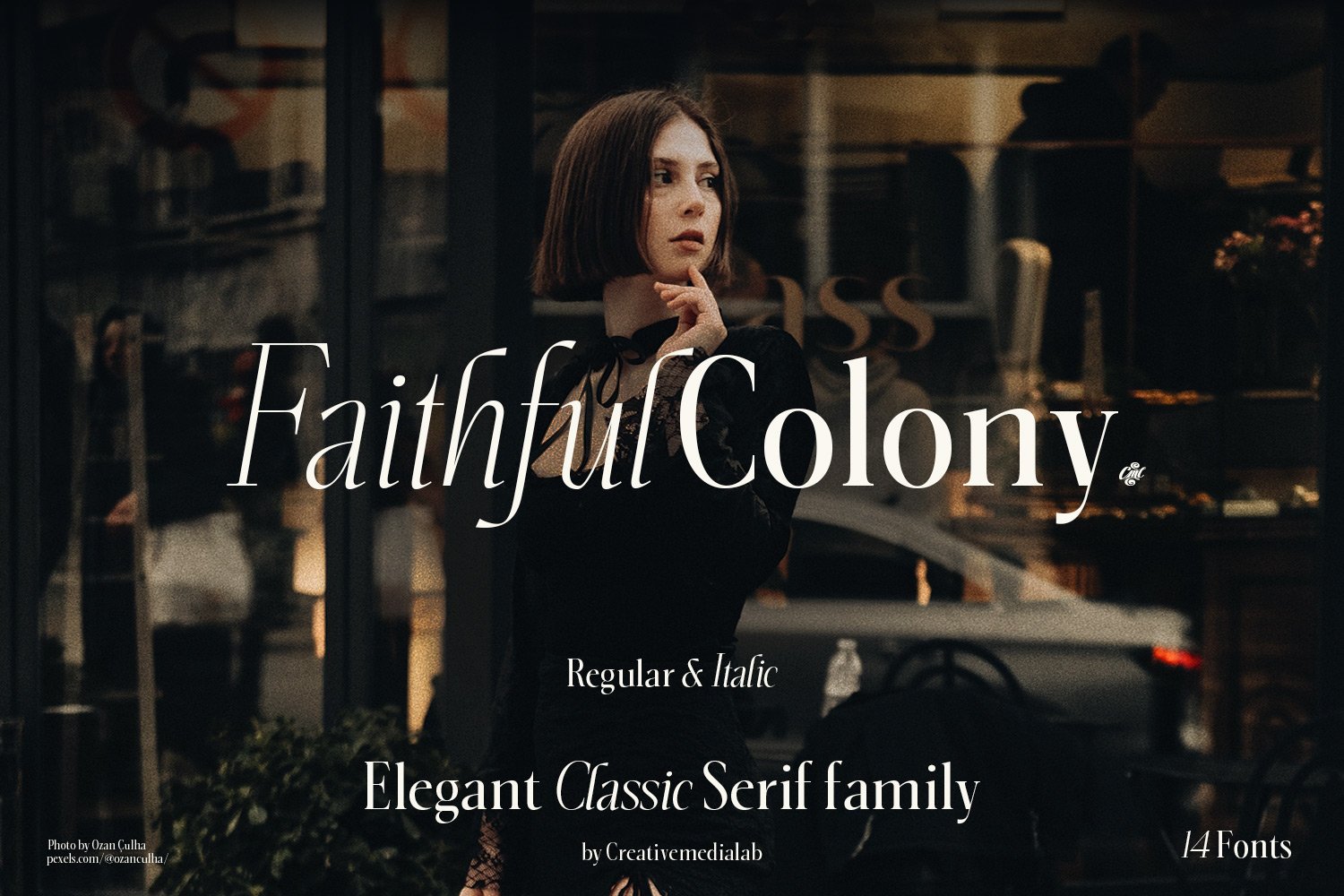 Faithful Colony - Elegant Serif cover image.