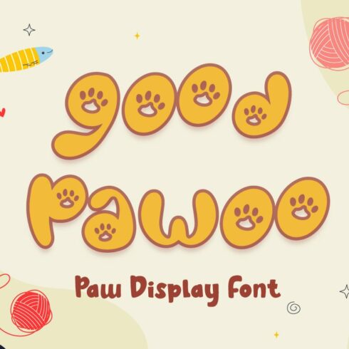 Good Pawoo - Display Font cover image.