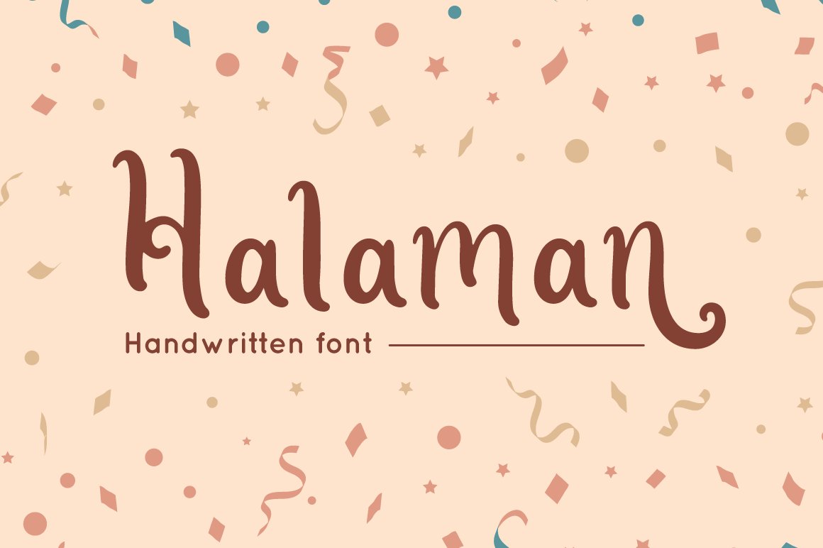 Halaman - Handwritten Font cover image.