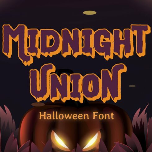 Midnight Union - Halloween Font cover image.