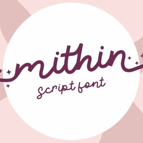 Mithin - Script Font cover image.