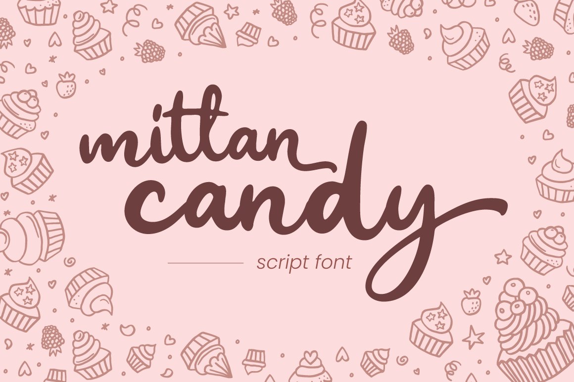 Mittan Candy - Script Font cover image.