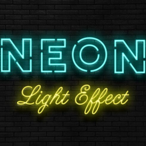 Neon Layer Styles for Photoshopcover image.