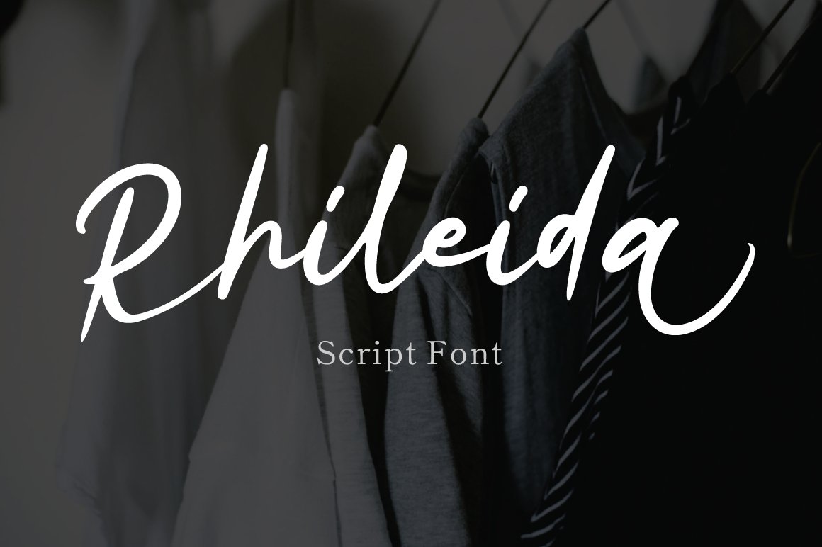 Rhiledia - Script Font cover image.