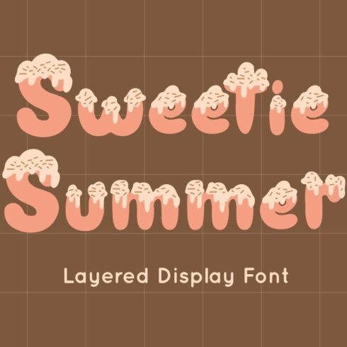 Sweetie Summer - Display Font cover image.