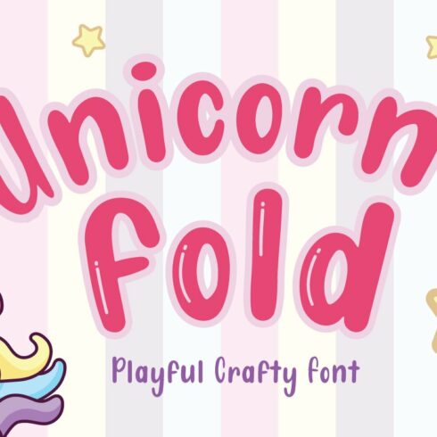 Unicorn Fold - Display Font cover image.