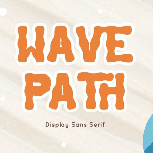 Wave Path - Display Sans Serif cover image.