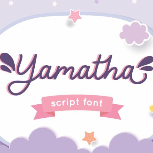 Yamatha - Script Font cover image.