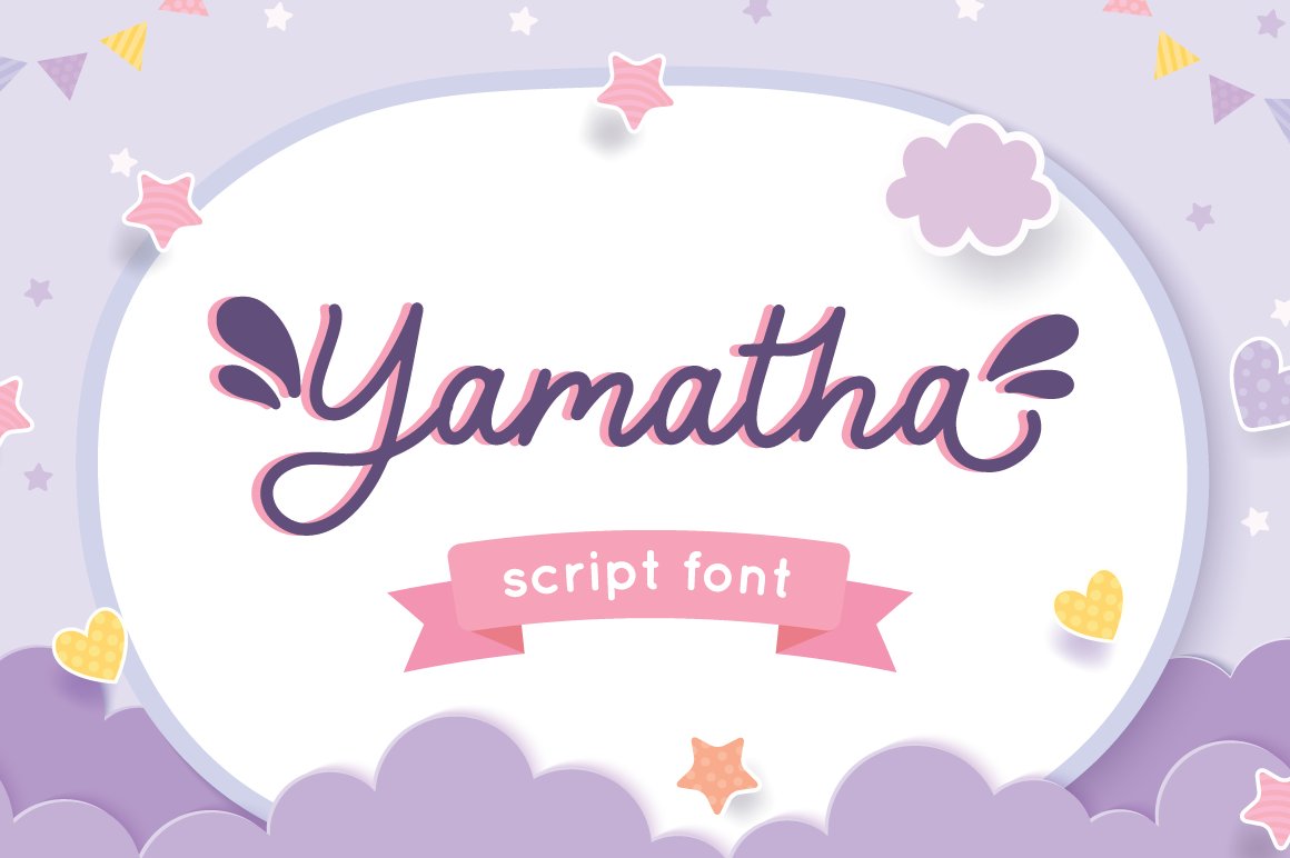 Yamatha - Script Font cover image.