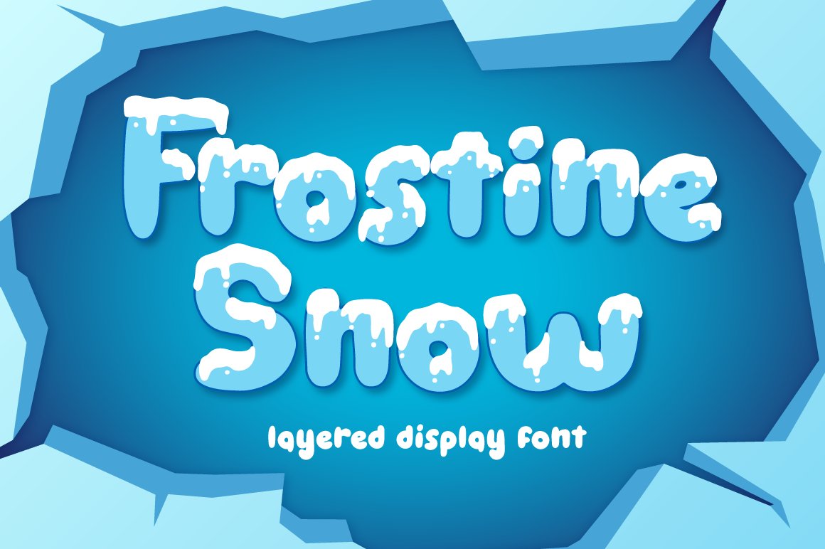 Frostine Snow - Christmas Font cover image.