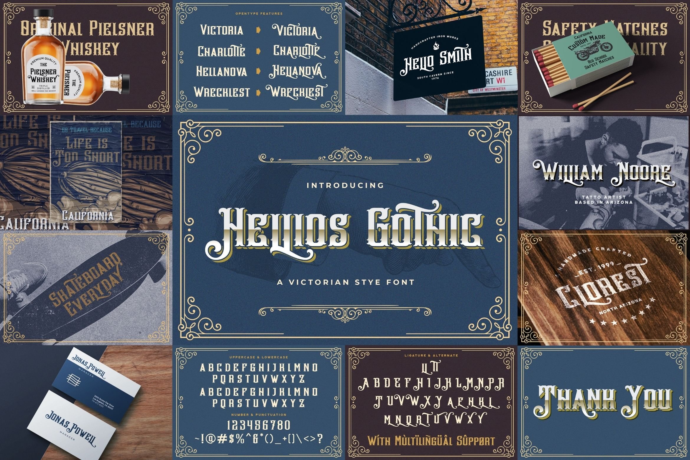 Blackletter Font Bundle Vol 1 preview image.