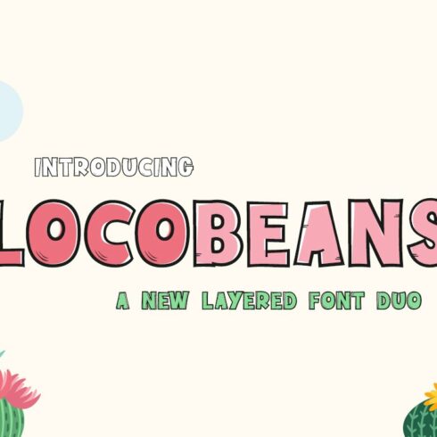 Locobeans Font Duo cover image.
