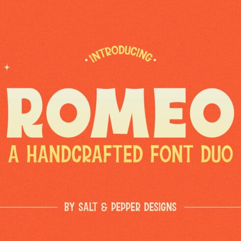 Romeo Font Duo cover image.