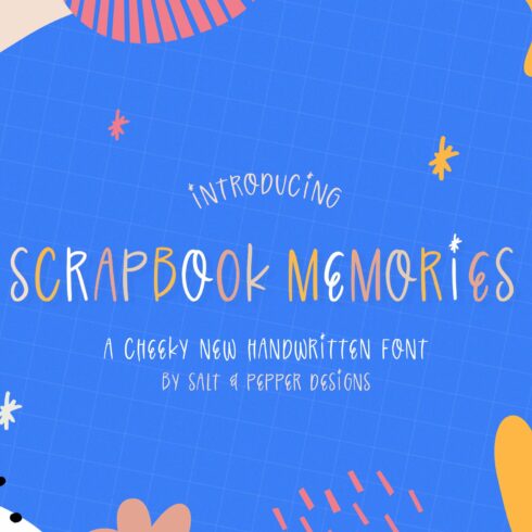 Scrapbook Memories Font cover image.