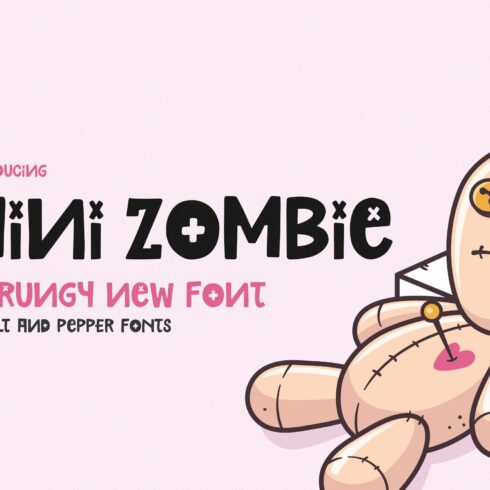 Mini Zombie Font cover image.