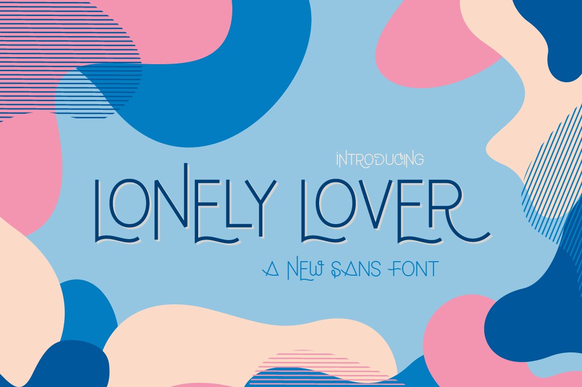 Lonely Lover Font cover image.