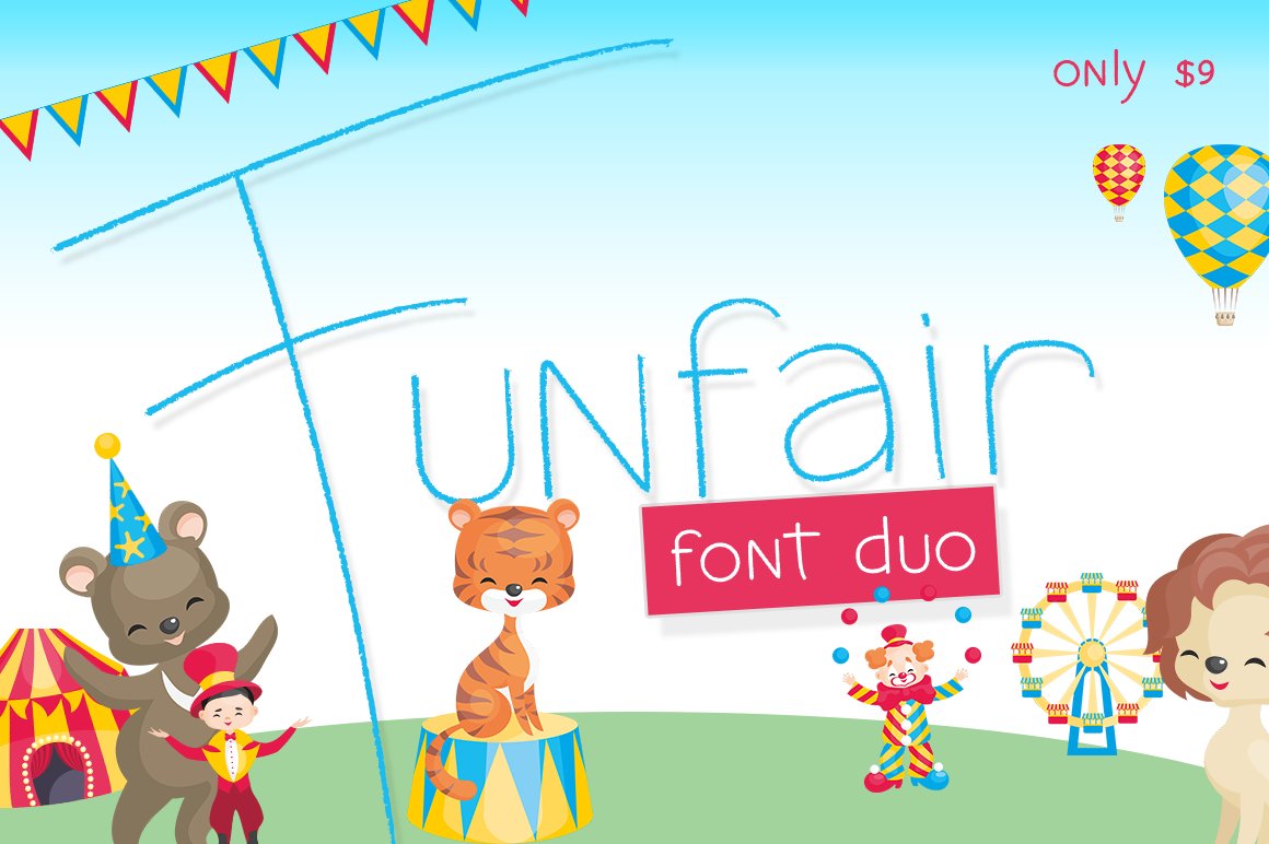 Funfair Font cover image.