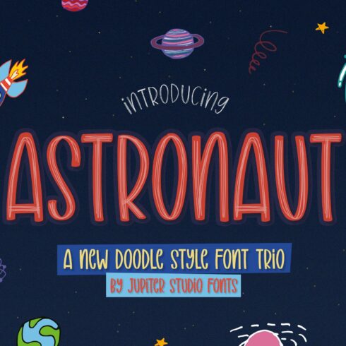 Astronaut Font cover image.