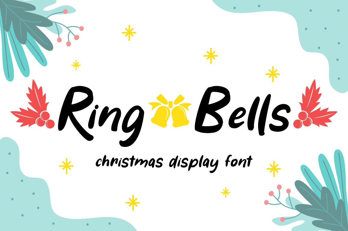 Winter Bells - Christmas Font – MasterBundles