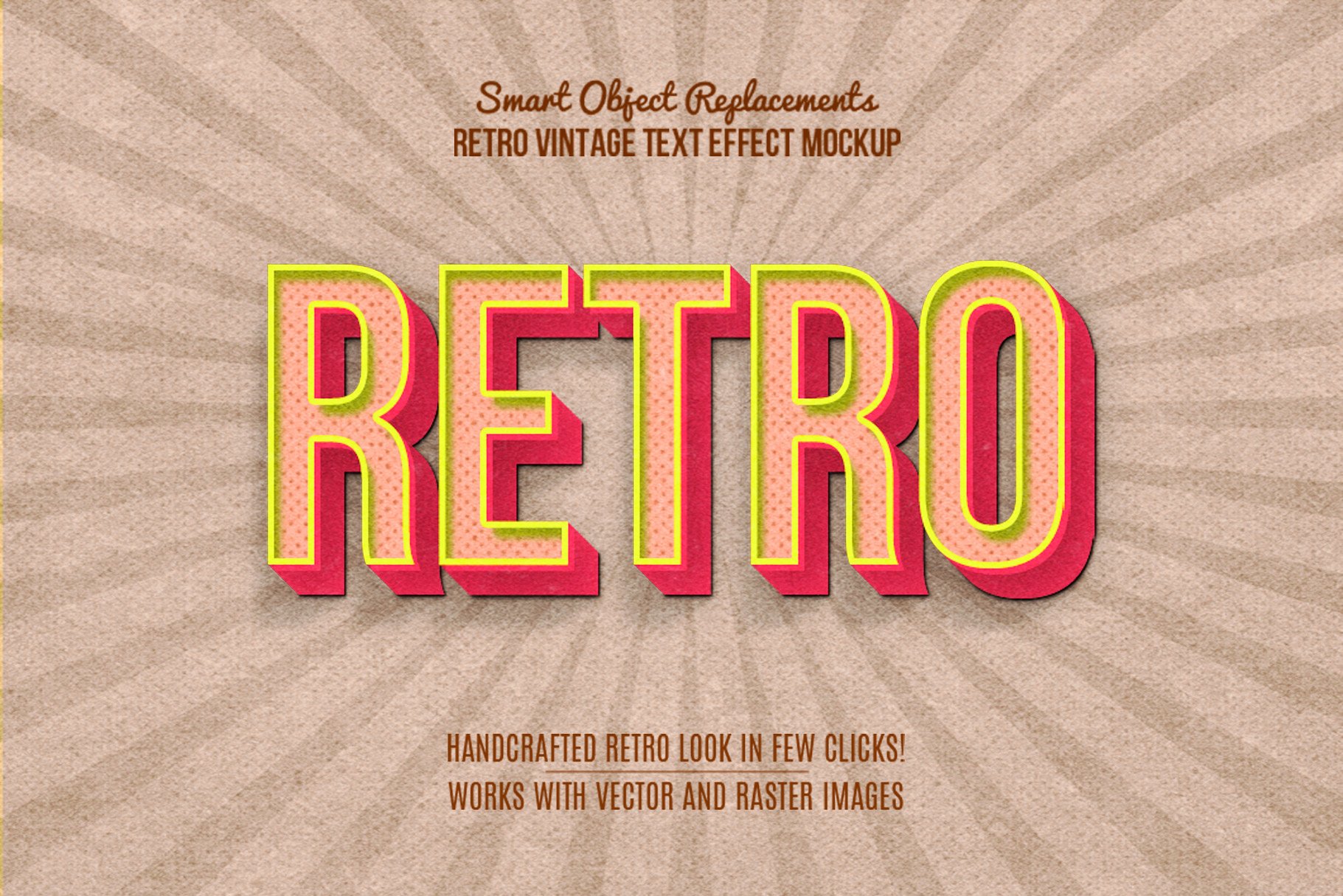10 Retro Vintage Text Effectcover image.