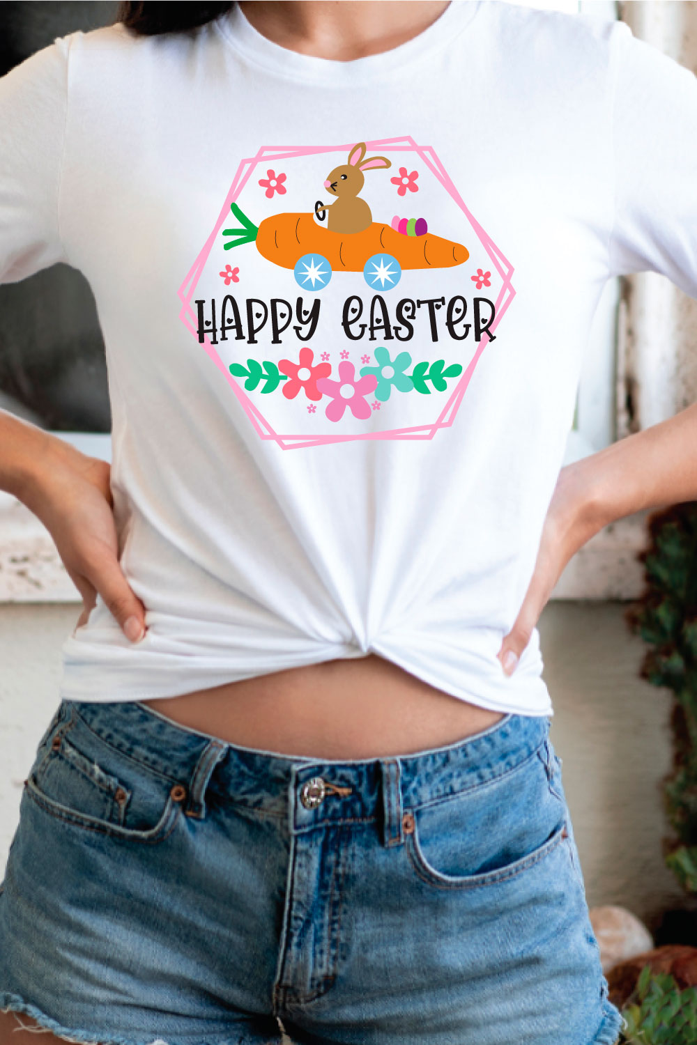 happy easter svg pinterest preview image.