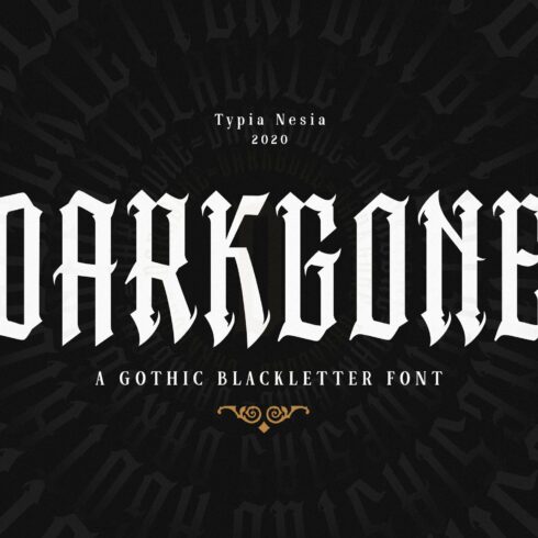 Darkgone Blackletter cover image.
