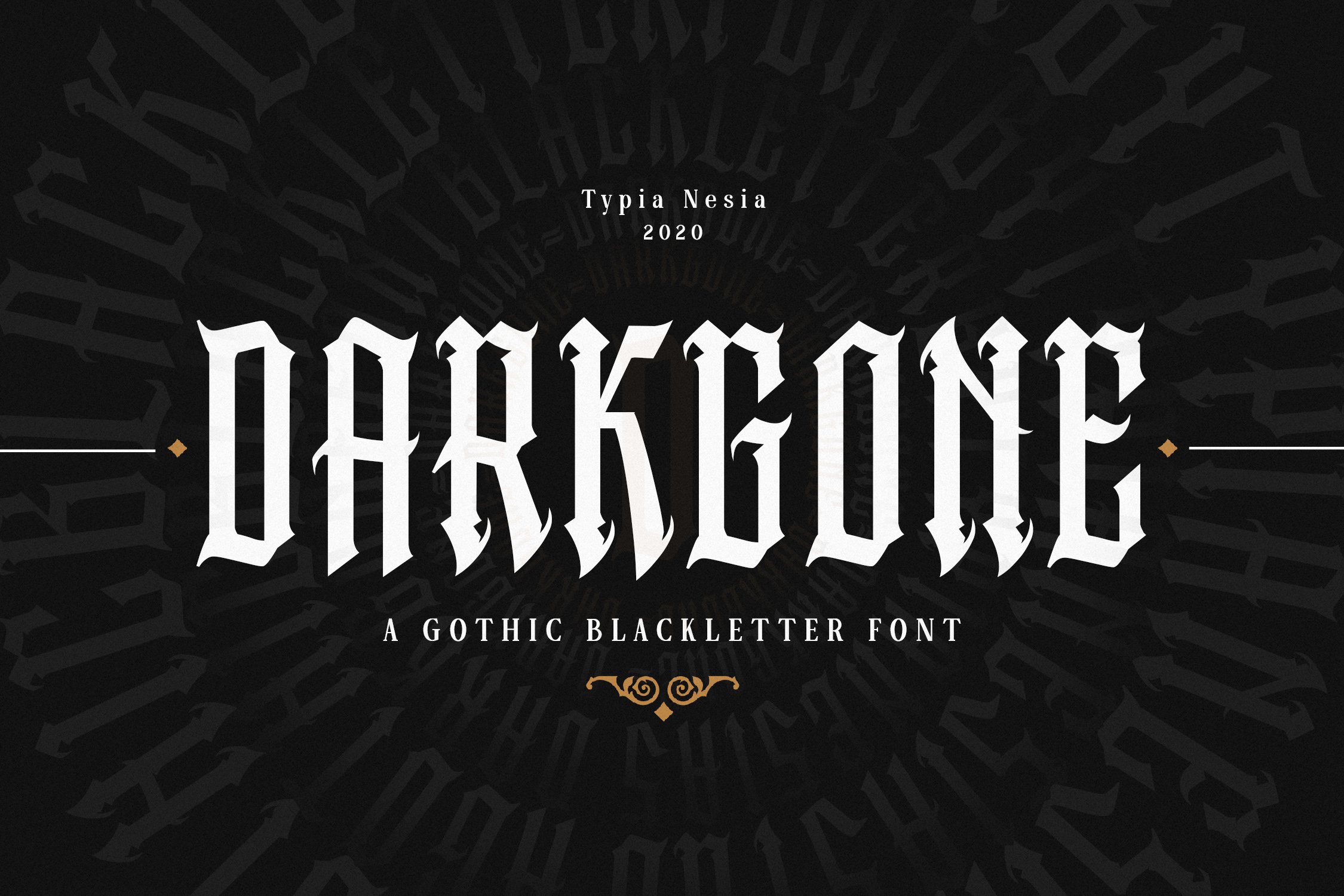 Darkgone Blackletter cover image.