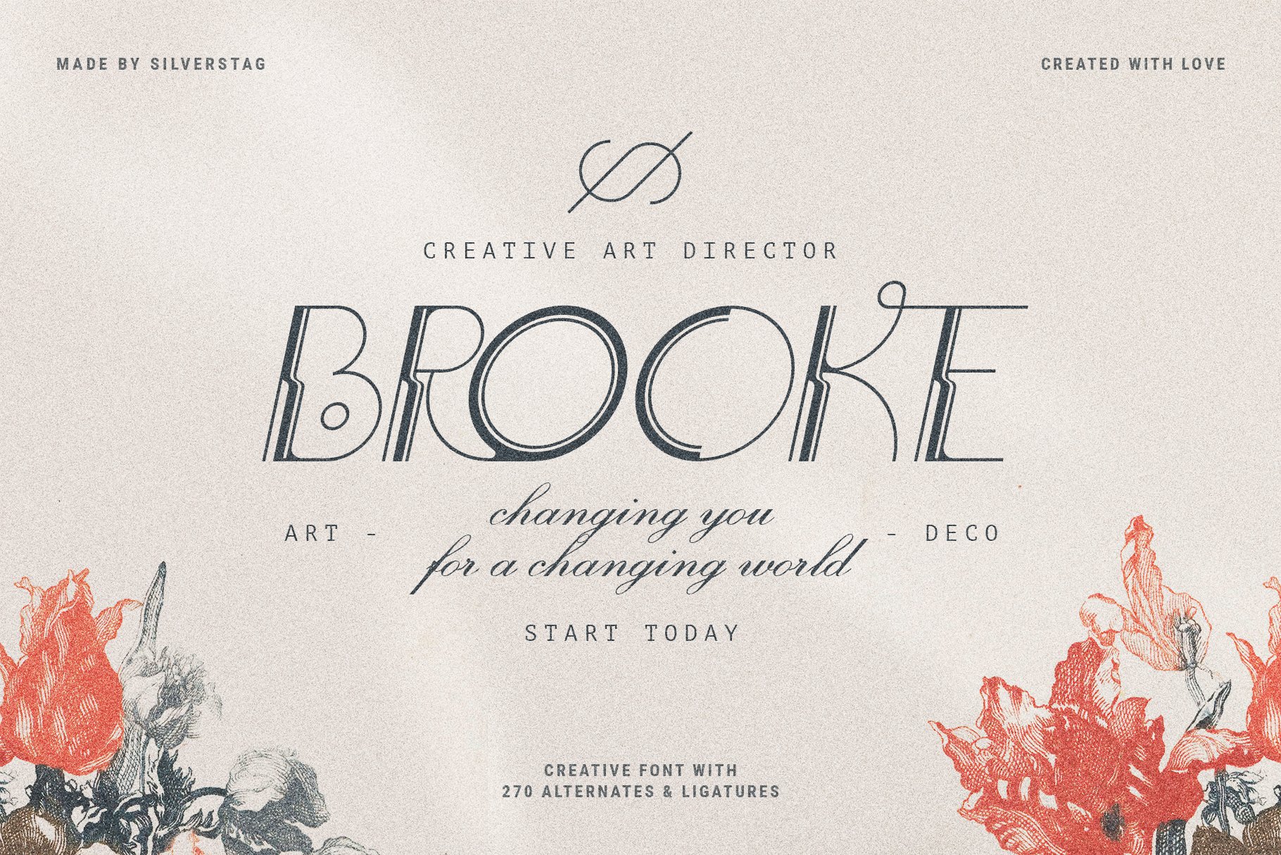 10 bogart deco a ligature rich font family by silver stag 837