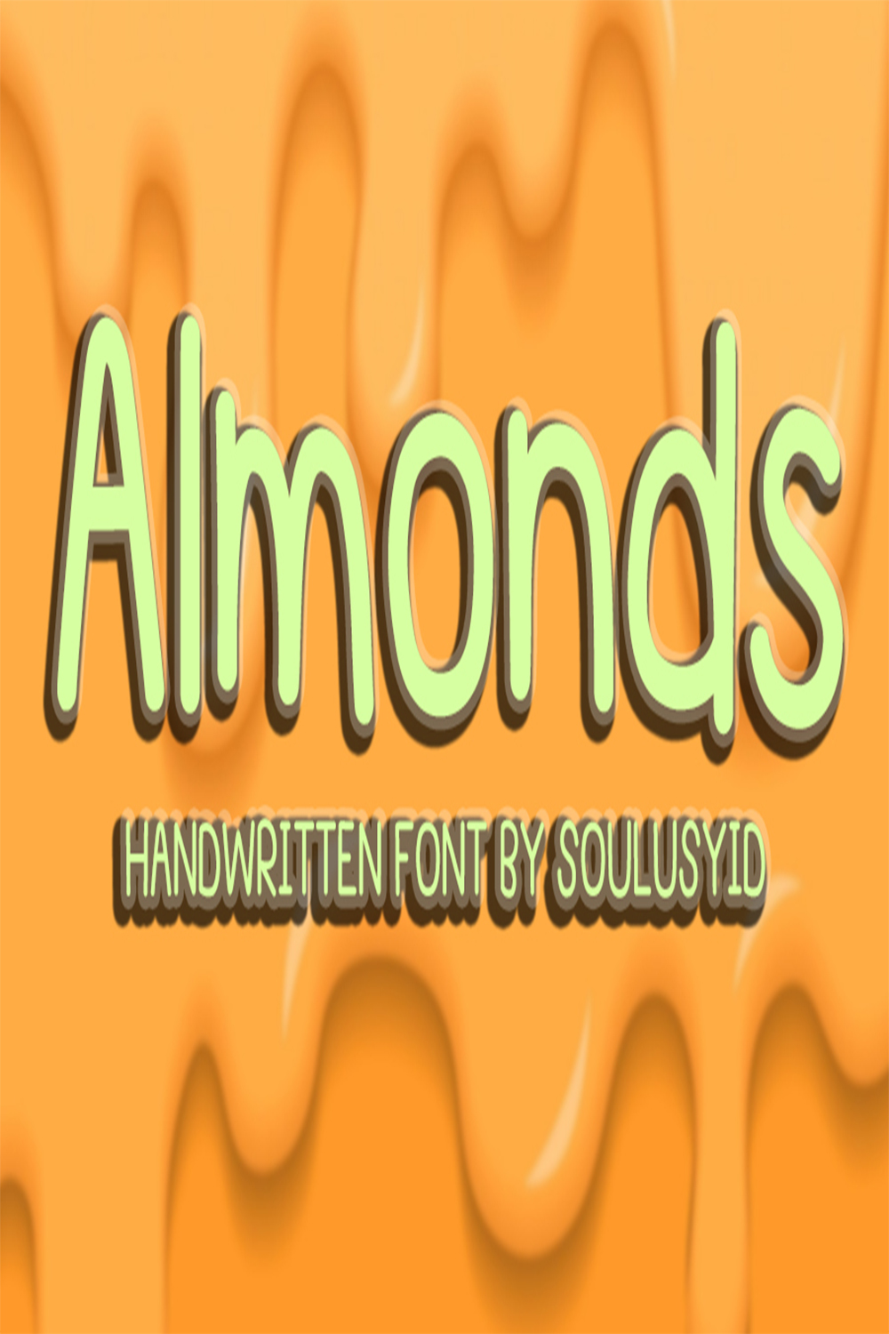 Almonds pinterest preview image.