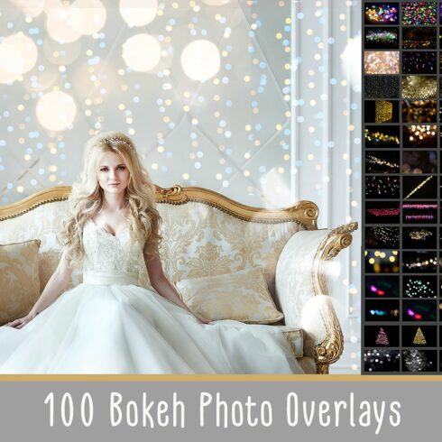 100 Bokeh Photo Overlayscover image.