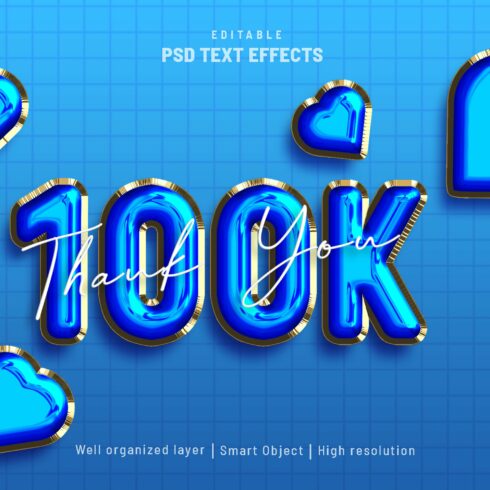 Balloon editable text effect PSDcover image.