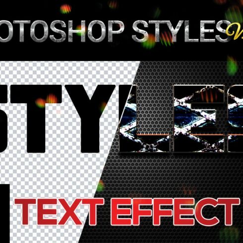 10 creative Photoshop Styles V103cover image.