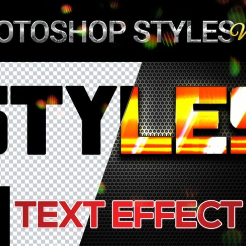 10 creative Photoshop Styles V106cover image.