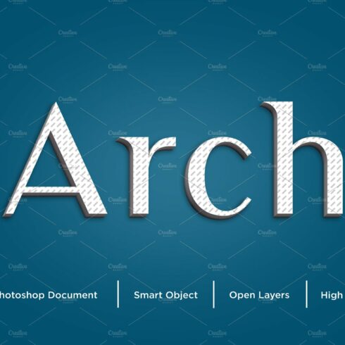 Arch Text Effect & Layer Stylecover image.