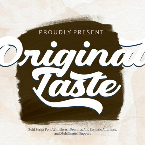 Original Taste cover image.
