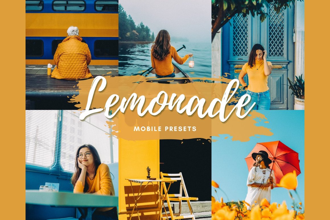 LEMONADE Mobile Lightroom Presetcover image.