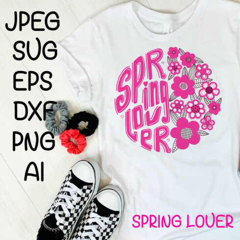 SPRING LOVER - SUBLIMATION PRINT CLIPART cover image.