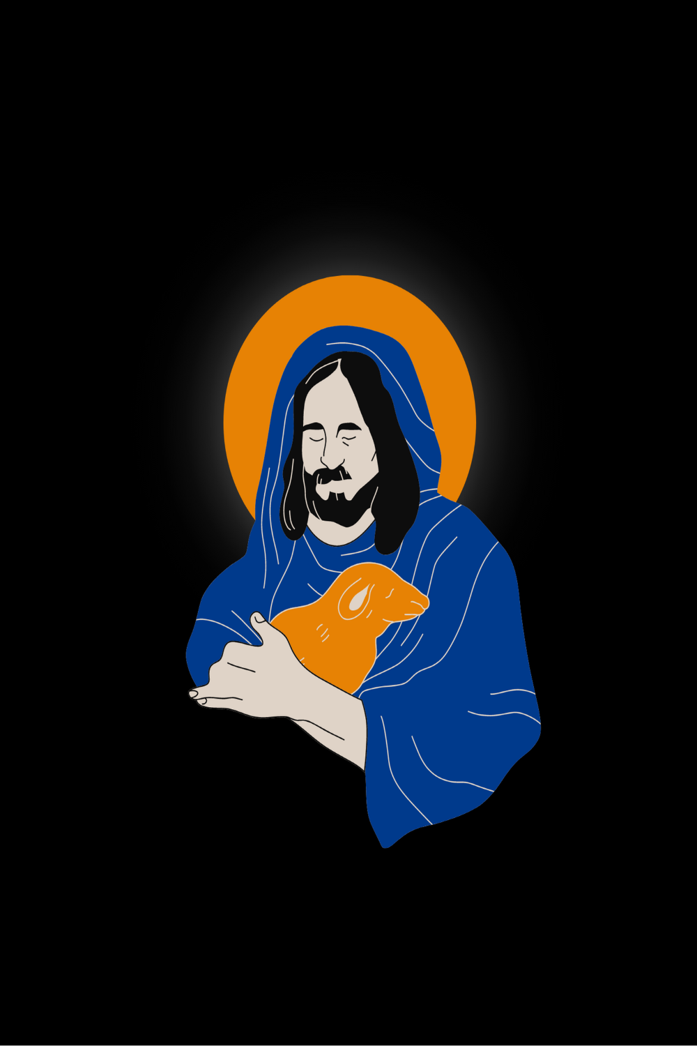 Jesus T Shirts Design pinterest preview image.