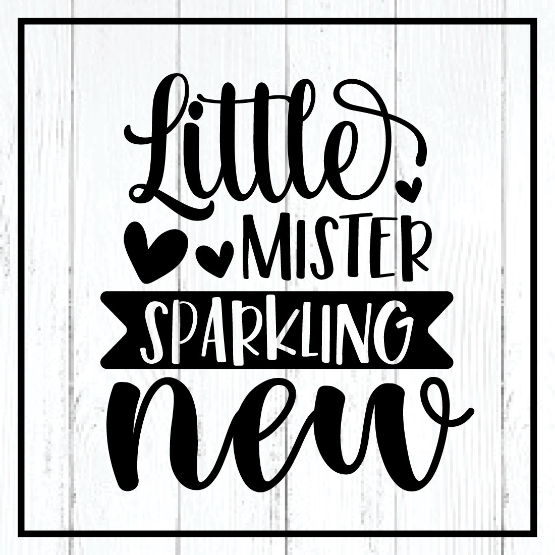 little mister sparkling new svg cover image.