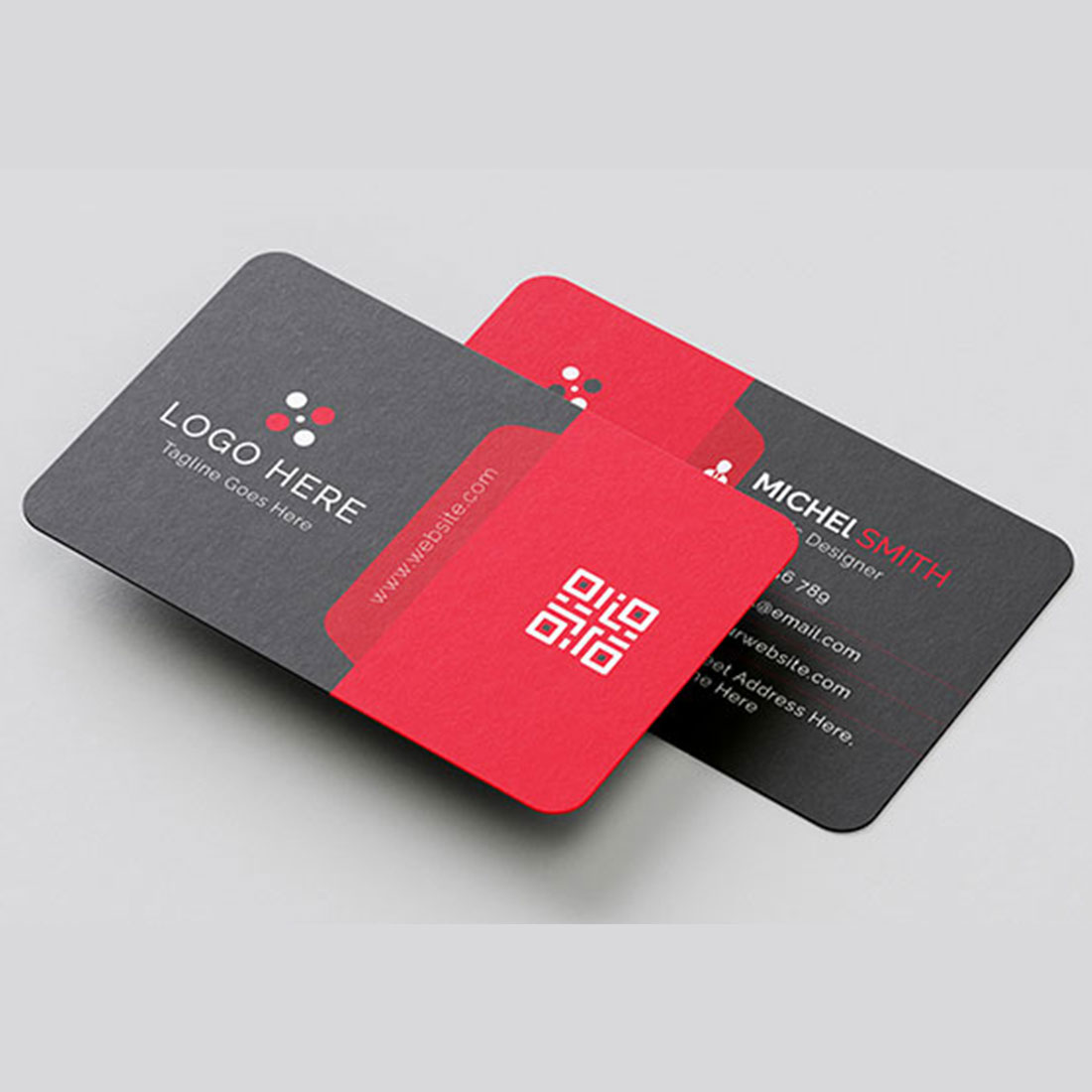 Business Card Template cover image.