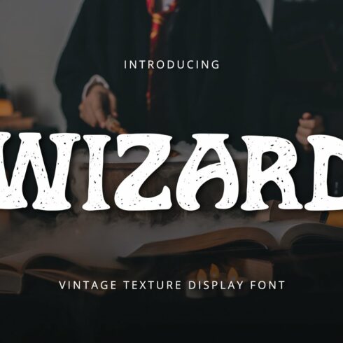 Wizard - Display Font cover image.