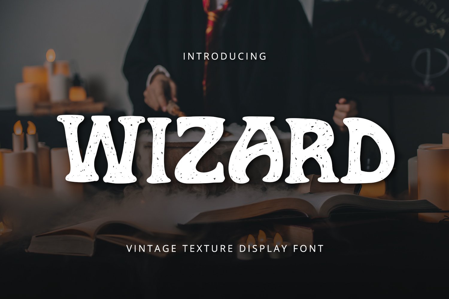 Wizard - Display Font cover image.