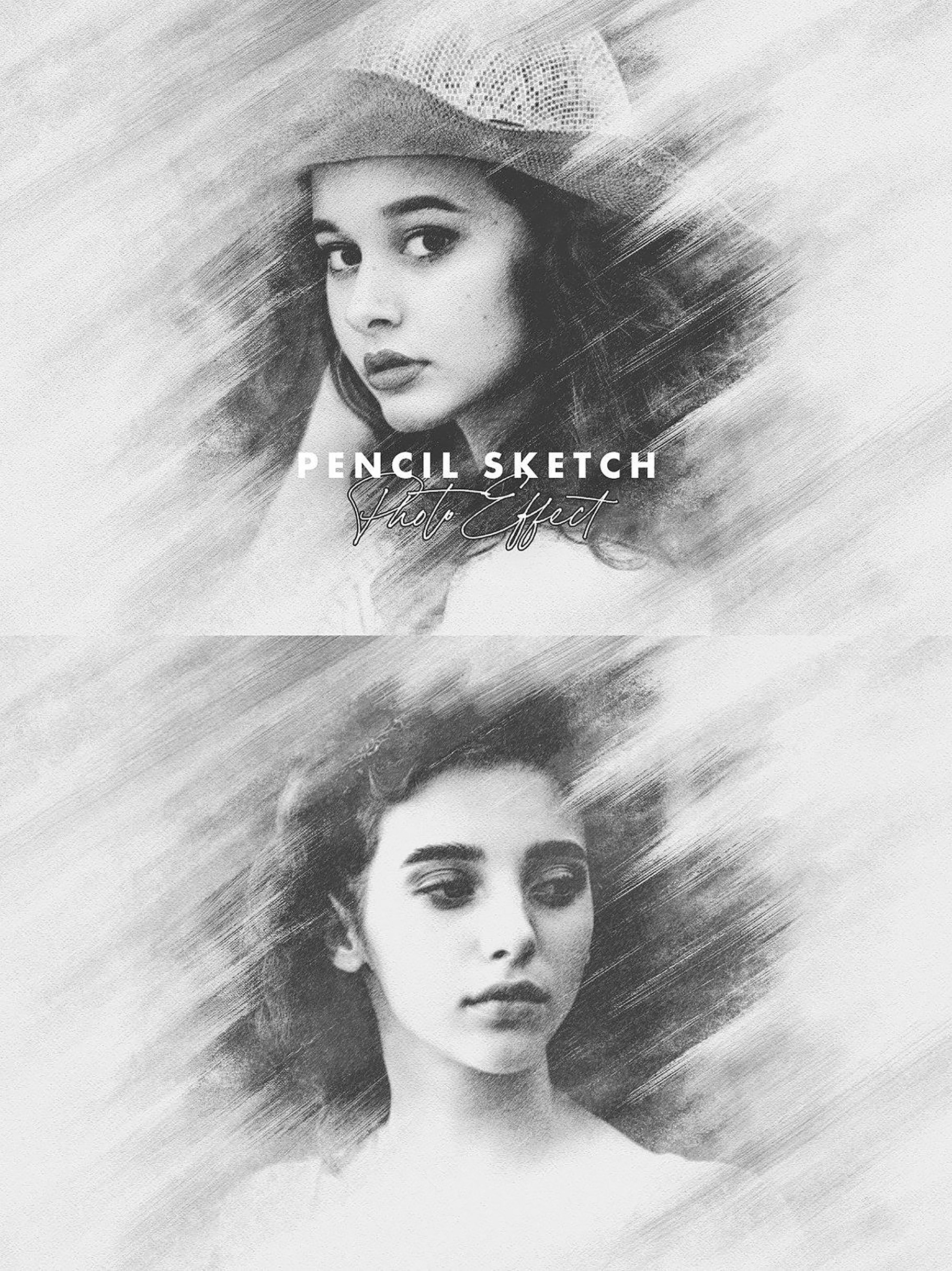 11 smudged pencil sketch photo effect 632