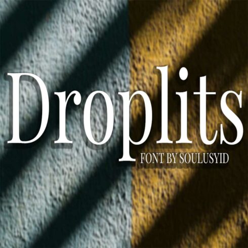 Droplits cover image.