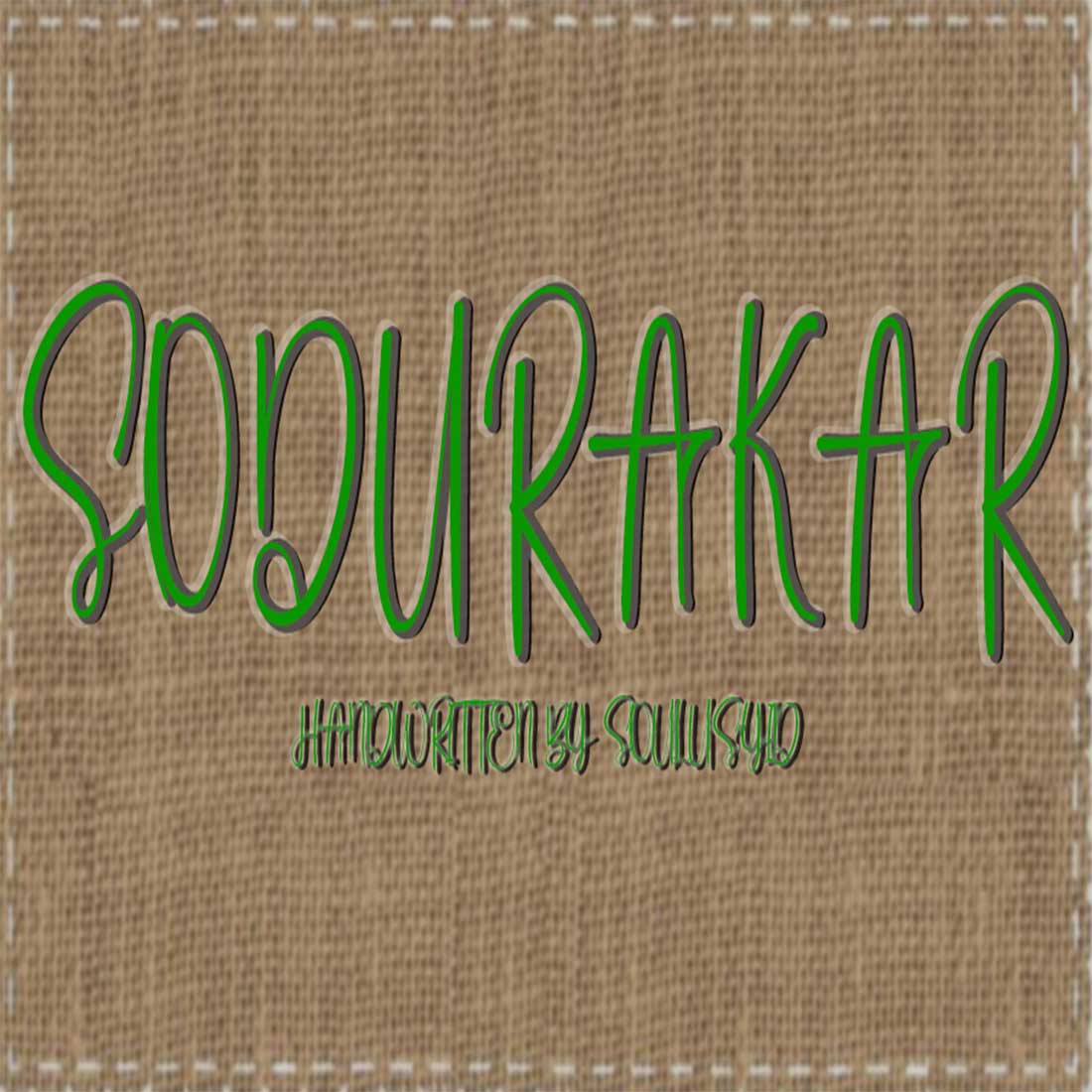 Soduraker cover image.