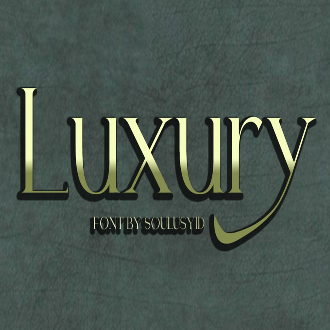 Luxury cover image.
