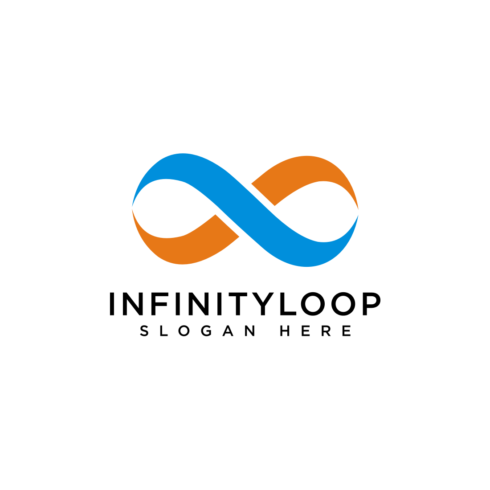 infinity logo vector cover image.