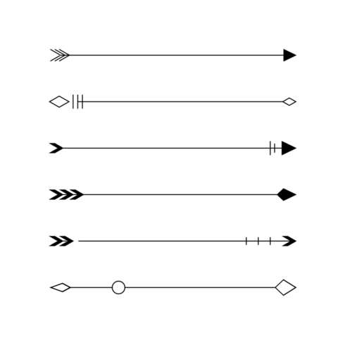 arrow logo design vector cover image.